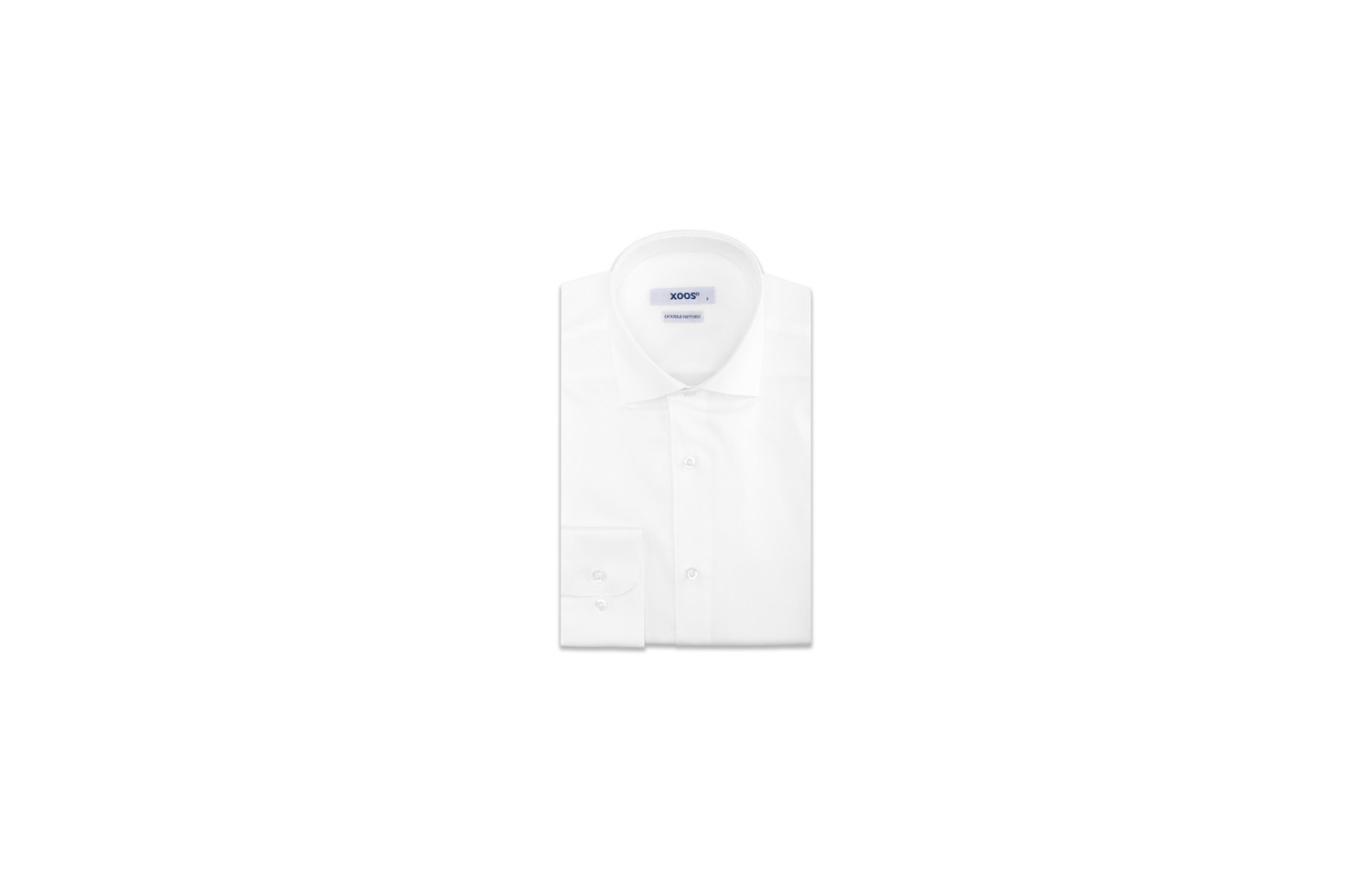 Chemise Homme Sören Svensson - Col Italien, Coupe Slim - Blanc - Tailles 37 à 44 - Neuf Avec étiquettes