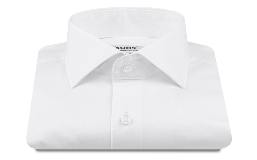 Chemise blanche à gros...