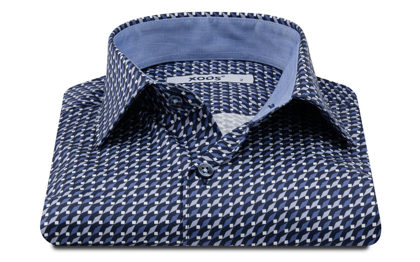 Chemise à motifs imprimés...