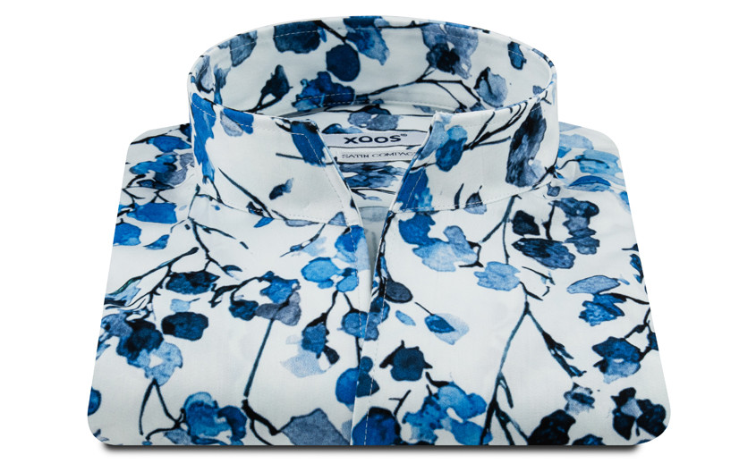 Chemise à col Philosophe et...